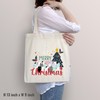 Goboxad Christmas Canvas Tote Bag - Eco-Friendly Beach & Grocery
