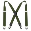 JEMYGINS X Shape Men's Adjustable Elastic Braces with 4 Metal