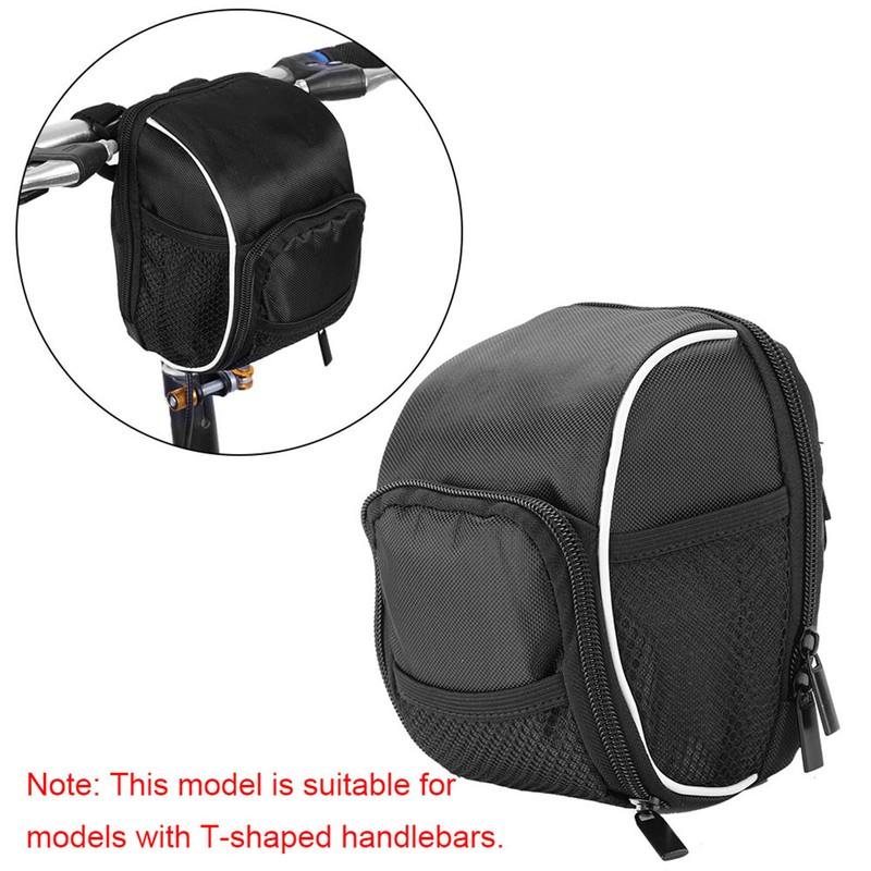 Black Multi Function Quick Release Bicycle Cycling Front Frame Tube