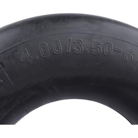 2 Inner Tube for Pneumatic Wheel, Air Wheel Accessories, Inner Tube for Sack Truck Wheel, Standard Hose with Schrader Valve, Replacement Hose, Sack Truck Tyres (3.50/4.00-6)