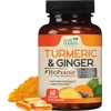 Health Nutrition Naturals TUMERIC CURCUMIN Max Potency With Bioperine Black Pepper 2600MG - 60 CAPSULES