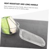CIYODO Kitchen Frying Basket Ergonomic Stainless Steel Strainer Heat-Resistant Handle