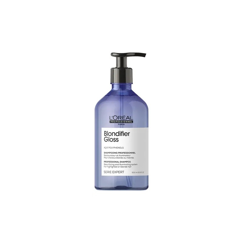 Shampoo L'oréal Blondifier Gloss Para Cabello Rubio 500 Ml