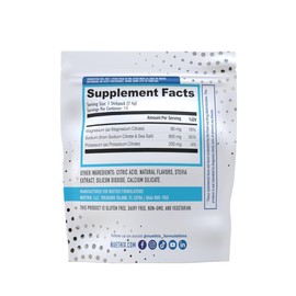 NuEthix Formulations NU-LYTES Electrolytes Hydration Packets, Zero Calories, Zero Sugar, Zero Carbs, Non-GMO, Electrolytes Powder Packets, Glycogen Replenishment, 15 Servings (Lemon Lime)