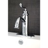 Kingston Brass LS5413RL Royale Bathroom Faucet, Brushed Brass 5.88 x