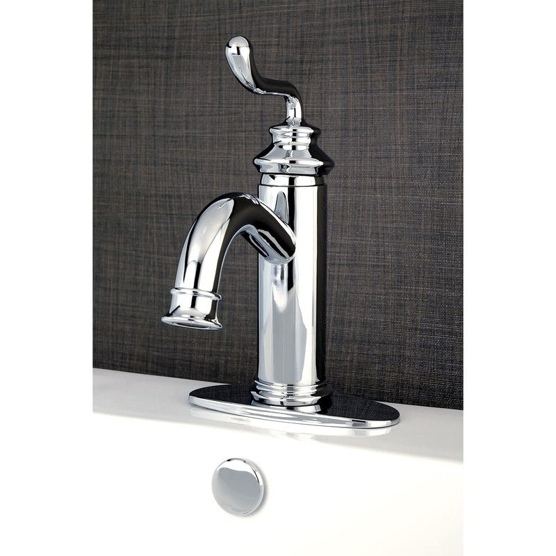Kingston Brass LS5413RL Royale Bathroom Faucet, Brushed Brass 5.88 x
