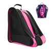 FIBOUND Roller Skate Bag, Oxford Fabric, Pink, 15.35 x 7.87
