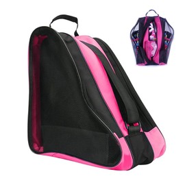 FIBOUND Roller Skate Bag, Oxford Fabric, Pink, 15.35 x 7.87 x 14.96 Inches