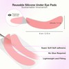 Curacoro Reusable Eye Pads, Silicone Under Eye Patches Lash Lift