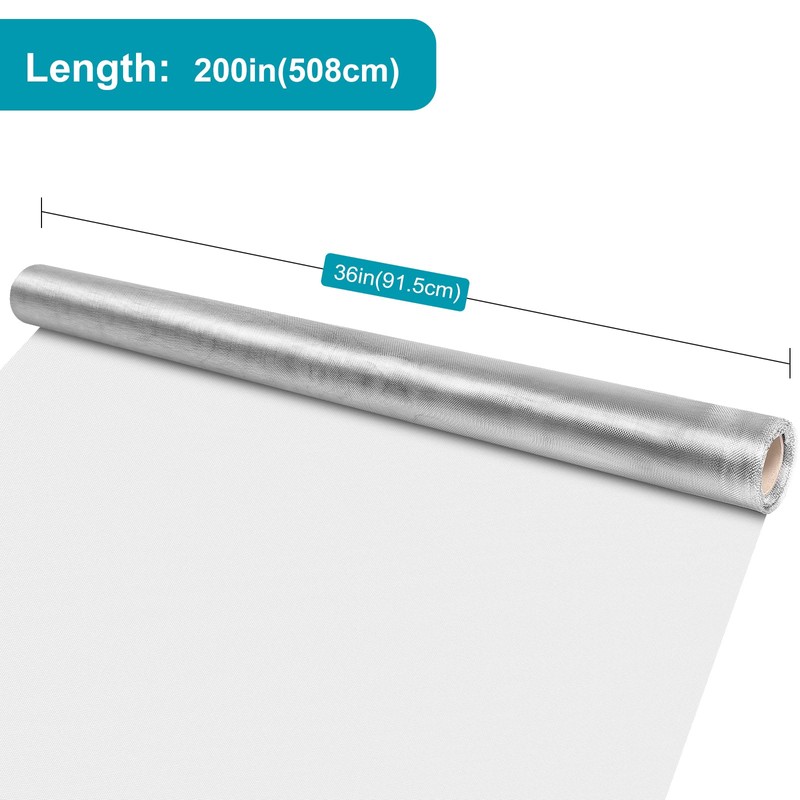 304 Stainless Steel Mesh Window Screen Roll 36" x 200"