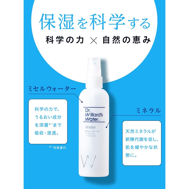 [Trial] Dr. Willard Water 7.8 fl oz (220 ml) Lotion