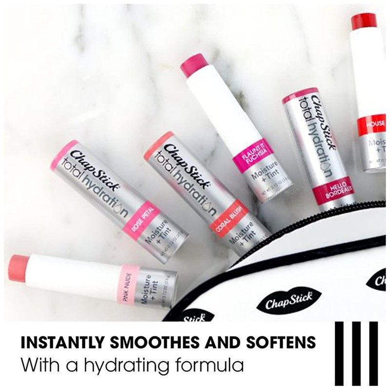 ChapStick Total Hydration Moisture + Tint Coral Blush Tinted Lip