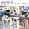 Suranew Adjustable Stroller Cup Holder with Phone Holder for Baby