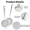 Wjelet 4 Pcs Mini Sieve, Stainless Steel Tea Strainer with