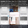MOES WLAN Schalter,RF433 Smart Alexa Lichtschalter Modul,Kompatibel mit Smart Life