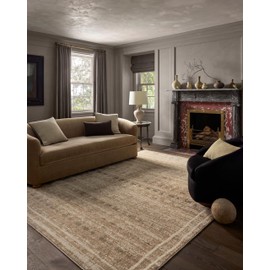 Loloi Jeremiah Brent Bleecker Collection BLE-07 Khaki/Natural 2'-7" x 10'-0" Runner Rug