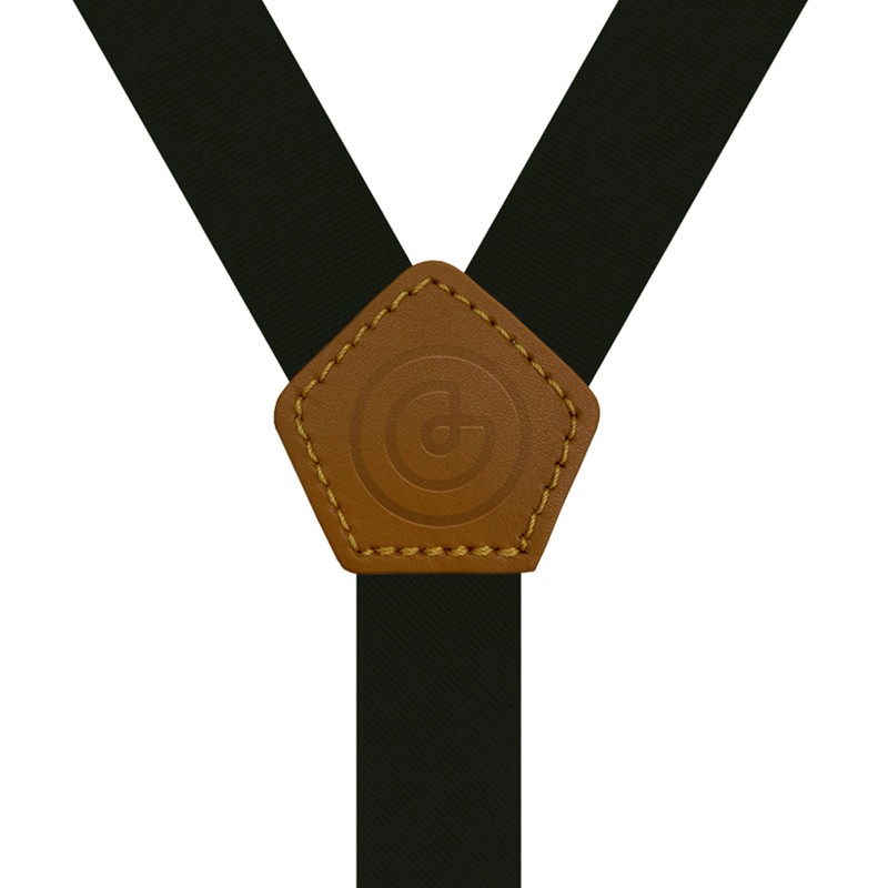 GRIN accs | Tirantes para Hombre | Con Piel Camel