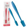 Kitchen Mama Silicone Jar & Can Spatula Set: Heat-Resistant, Dishwasher