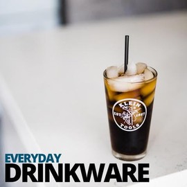 REBUILD SKILLS Pint Pub Beer Glasses-Stackable Set of Four, Holds16 oz Cold Beverages, Adult Beverages, Soda, Water, Bars, Restaurants, Pubs, Great Gift for Tradesmen, Contractor, Dads, Man Caves.