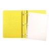 Oxford Duotangs, Yellow, Leatherette File Folders, Letter Size, 6 Per