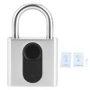 Smart Padlock Fingerprint Bluetooth APP Lock IP65 Waterproof AntiTheft for