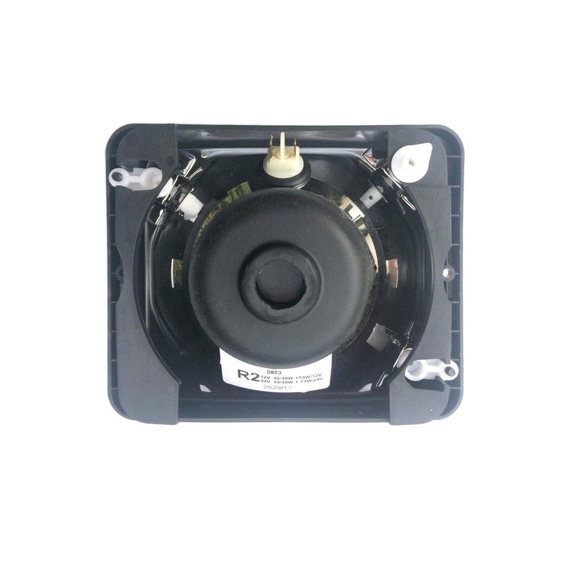 Headlight 12 V 24 V E20 IP54 with High Beam,