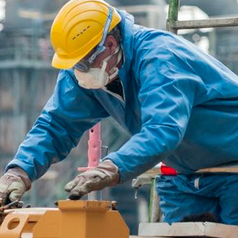 Dekton 3PC DUST MASK with Valve, White, One Size