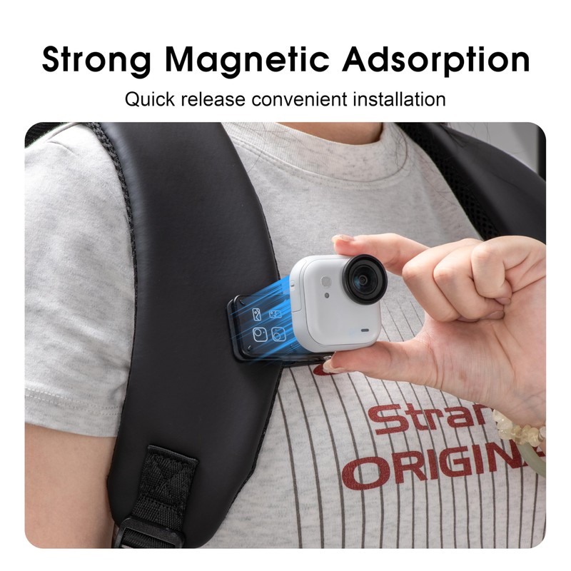Go Ultra Magnetic Backpack Stand Insta 360 Go Ultra Compatible