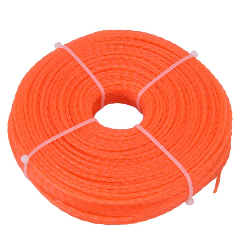 Nylon Trimmer Cord 2.7mm 100m Twist Shape String Trimmer Line