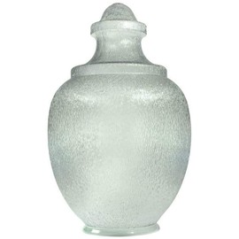 KastLite 88063-CL-8F Polycarbonate Clear Acorn with Fitter Neck | 21" Height x 14" Width x 8" Outside Diameter | Manufactured in the USA