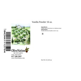 Vanilla Powder 16 ounces from OliveNation