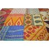 estationeryhouse Indian Vintage patchwork Kantha Quilt Handmade Throw Reversible Blanket