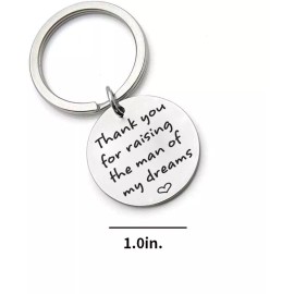 Vadaka Father’s Day Gifts Jewelry Keychain Mother Father in Law Keychain Mothers Day