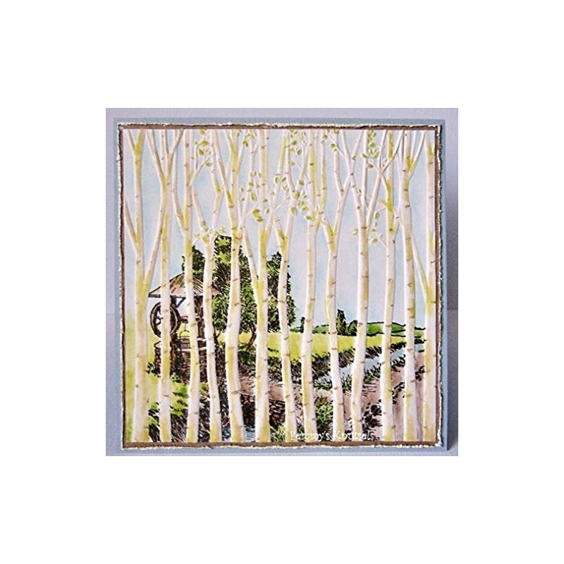 Crafts Too Nellie Snellen 3D Embossing Folder - Trees