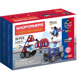 Magformers Amazing Police & Rescue Set