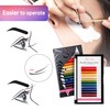 Beauty7 Colored Lash Extensions Rainbow Lashes Classice Lashes 12 Colors