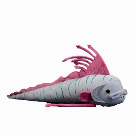 BABY FRANKIEZHOU Simulation Oarfish Stuffed Animals 26inch, Cute Soft Oarfish Fish Plush Toy Children Room Decoration Pillows