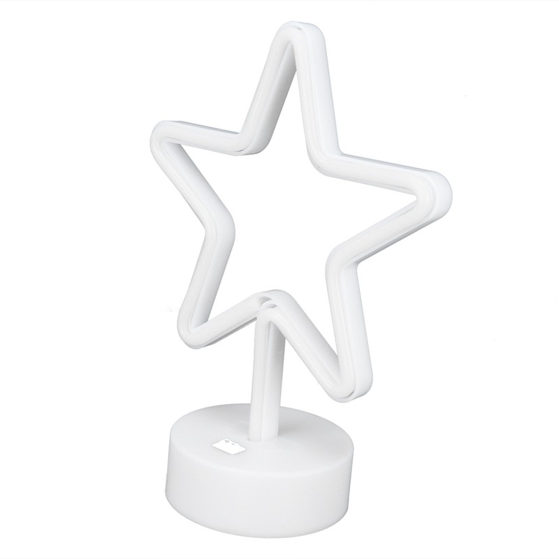 LED Neon Light FivePointed Star Neon Sign Art Decoration for
