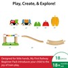 BRIO My First Railway Beginner Pack - 18-Piece FSC-Certified Wood