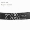 A-700Li Drive V-Belt - [13 mm Width x 8 mm
