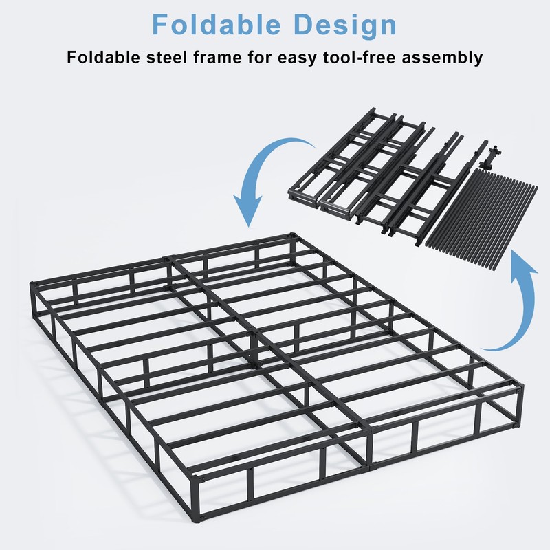 HOBINCHE King Box Spring - 7 Inch High Profile Box