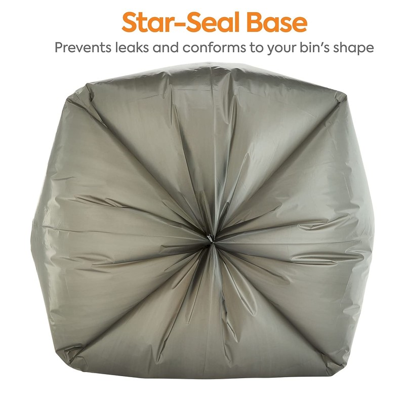 STAPLES COASTWIDE 814894 Trash Bags 40-45 Gallon 39X47 Low Density