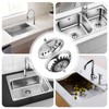 VZU 2PCS Kitchen Sink Strainer Plug, 78mm Sink Plug strainer,