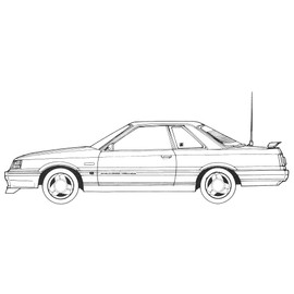 Fujimi Model HC-5 1/24 Hysocar Series No.5 7th Skyline GTS 2-Door (Hisocar Version)