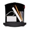 Gibraltar Mailboxes Patriot Medium Capacity Rust-Proof Plastic Black, Post-Mount Mailbox,