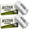 10 Astra Superior Platinum Double Edge Razor Blades For Professional