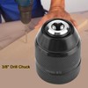 Keylless Drill Chuck, Electric Drill, 3/8 Thread 0.8 mm-10 mm