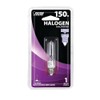 Feit Electric Halogen Light Bulb, 150W, E11 Mini Candelabra Base,