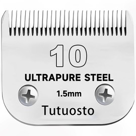 10# Clipper Blades Pet Grooming Clipper Replacement Blades Detachable Blade Compatible with andis/wahl/Oster Dog Clippers