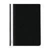 Herlitz File Folder A4 Polypropylene with Transparent Cover black